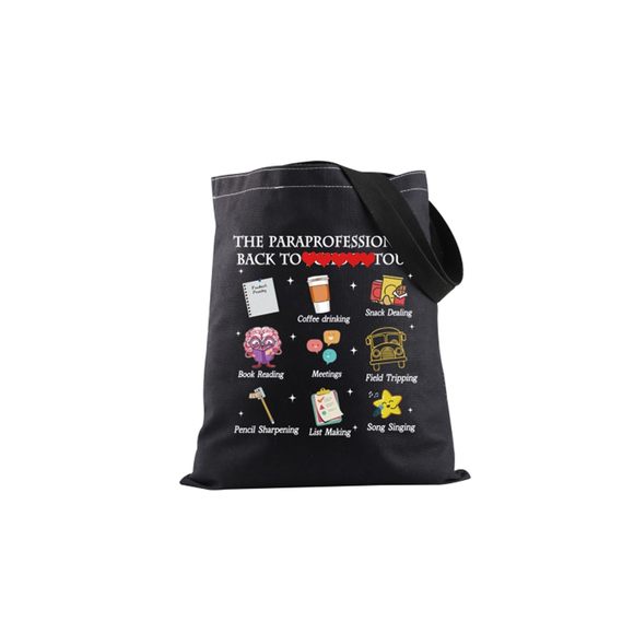 Paraprofessional Tote Bag First Day Of S Shoing Bag Back To S Shoulder Bag C -_ - Picture 1 of 7